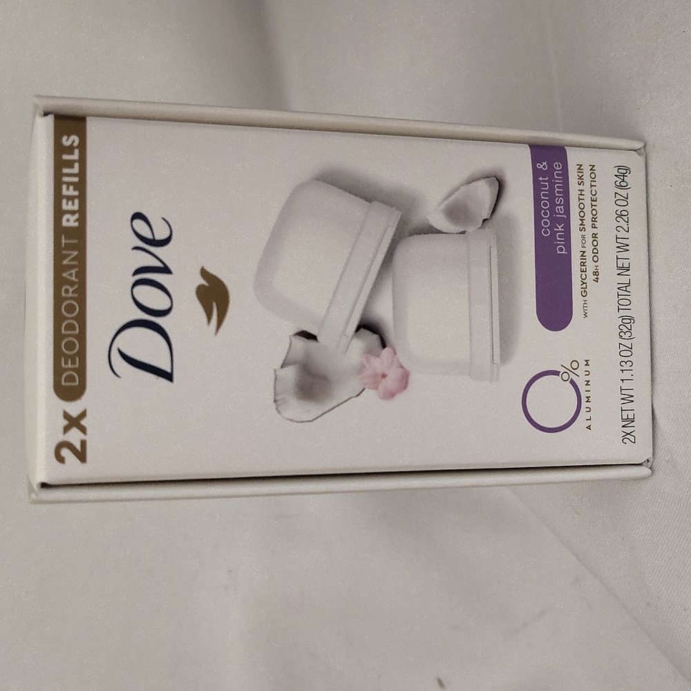 🕊️Dove 2x Deodorant Refills Coconut & Pink Jasmine (Refill Cartridges Only)